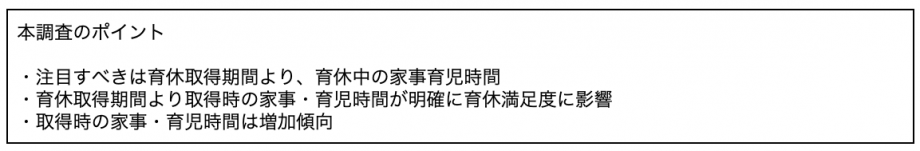 本調査のポイント
